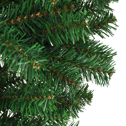 Omgekeerde Kunstkerstboom Met Ballenset Groen 240 Cm Pvc
