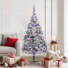 Kunstkerstboom 180 cm wit met 300 LED