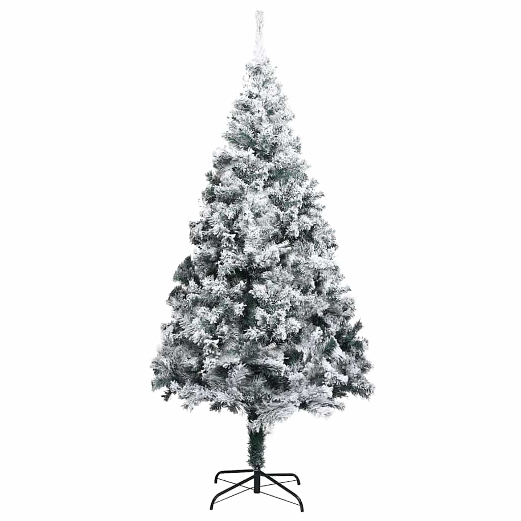 Kunstkerstboom Met 300 Led Wit 210 Cm Pvc En Staal En Kunststof