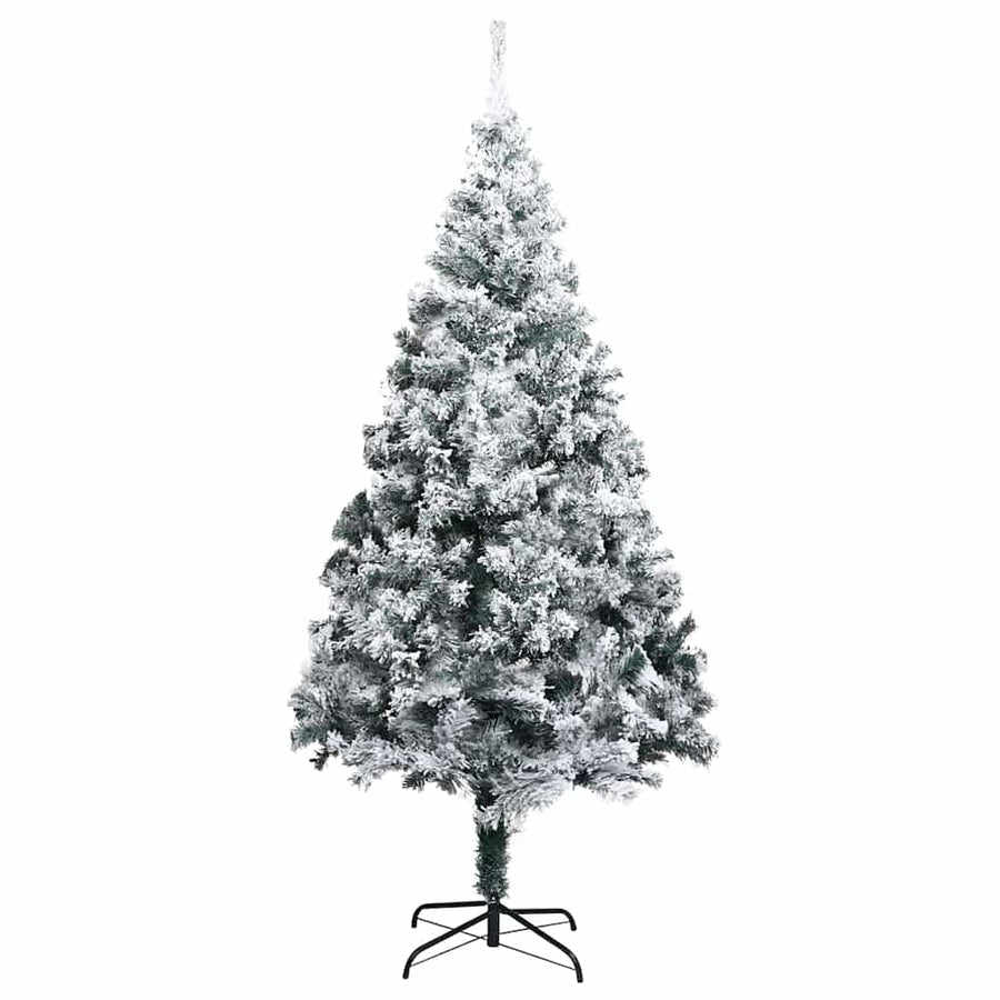 Kunstkerstboom Met 300 Led Wit 210 Cm Pvc En Staal En Kunststof