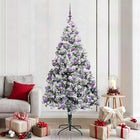 Kunstkerstboom 210 cm wit met 300 LED