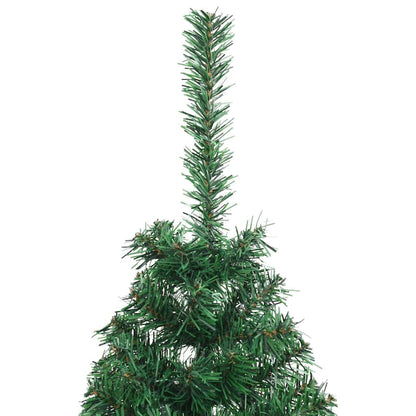 Kunstmatig Voorverlicht Kerstboom met 150 LED Groen 120 cm PVC