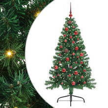 Kunstmatig Voorverlicht Kerstboom met 150 LED Groen 150 cm PVC