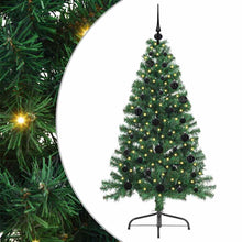 Kunstmatig Voorverlicht Kerstboom met 150 LED Groen 150 cm PVC