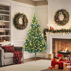 Kunstkerstboom 180 cm groen met 300 LED warmwit