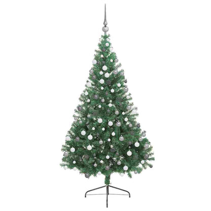 Kunstmatig Voorverlicht Kerstboom met 300 LED Groen 180 cm PVC