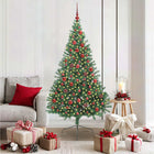 Kunstkerstboom 180 cm groen met 300 LED