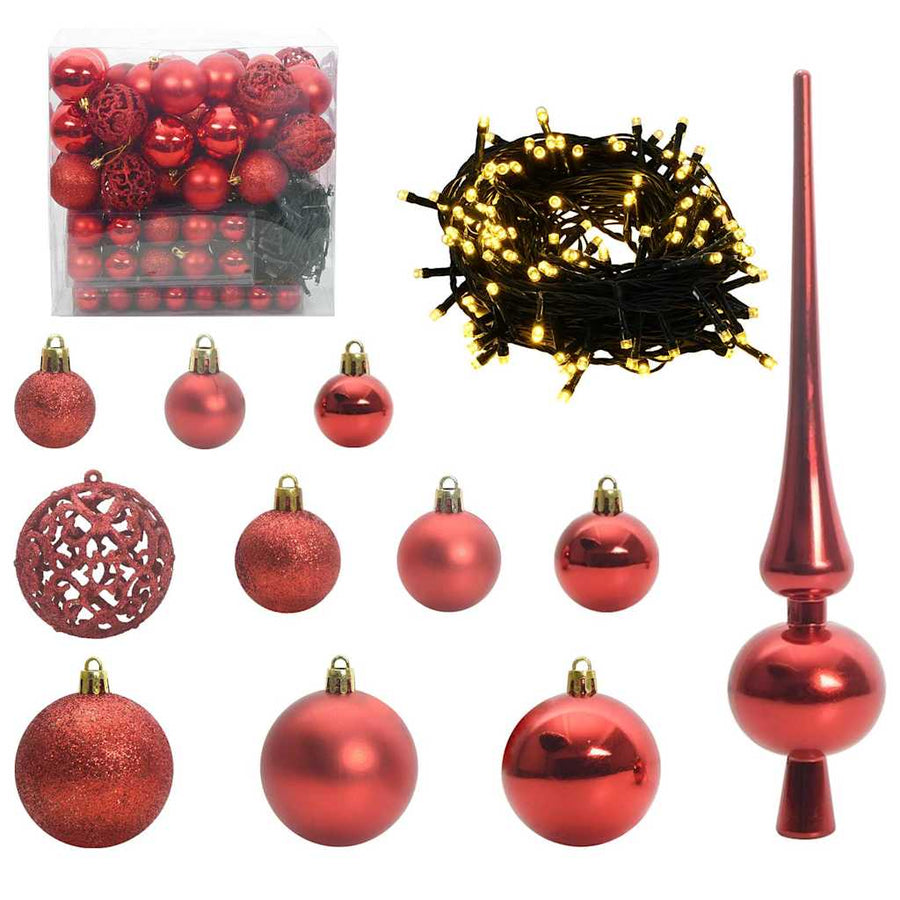 Kunstmatig Voorverlicht Kerstboom met 300 LED Groen 210 cm PVC