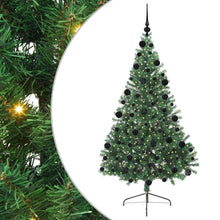 Kunstmatig Voorverlicht Kerstboom met 300 LED Groen 210 cm PVC
