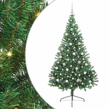 Kunstmatig Voorverlicht Kerstboom met 300 LED Groen 210 cm PVC