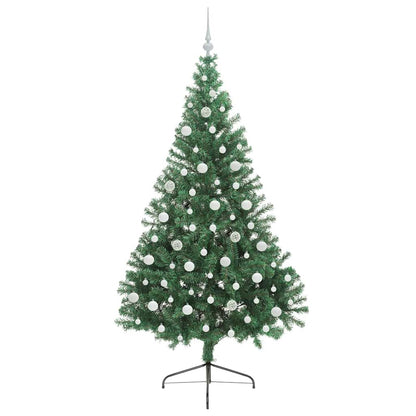 Kunstmatig Voorverlicht Kerstboom met 300 LED Groen 210 cm PVC