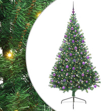 Kunstmatig Voorverlicht Kerstboom met 300 LED Groen 210 cm PVC