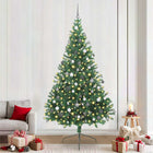 Kunstkerstboom 240 cm groen met 300 LED