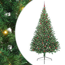 Kunstmatig Voorverlicht Kerstboom met 300 LED Groen 240 cm PVC