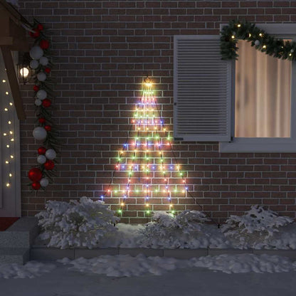 LED Kerstboom met 112 LED Multikleur 511 cm Metaal
