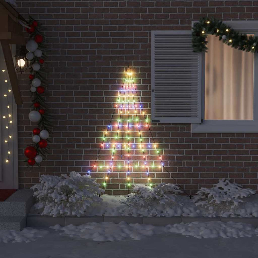 LED Kerstboom met 112 LED Multikleur 511 cm Metaal