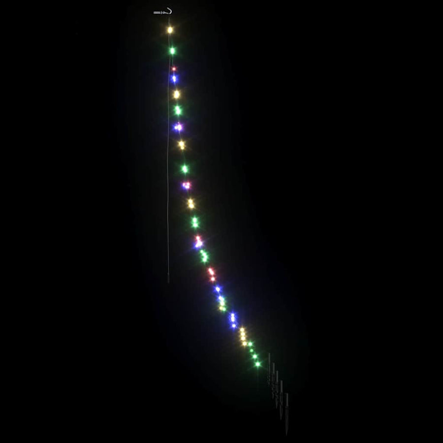 LED Kerstboom met 112 LED Multikleur 511 cm Metaal