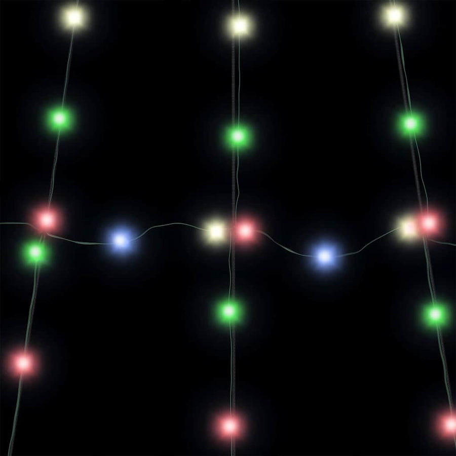 LED Kerstboom met 168 LED Multikleur 511 cm Metaal
