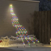 LED Kerstboom 306 cm metaal multikleur