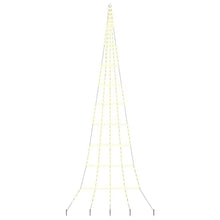 LED Kerstboom met 276 LED met grondpennen Warmwit 511 cm Metaal