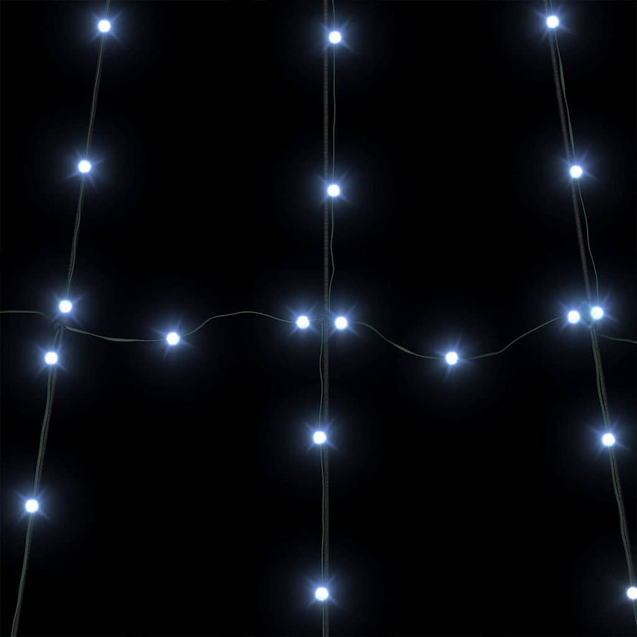LED Kerstboom met 276 LED met grondpennen Koudwit 511 cm Metaal