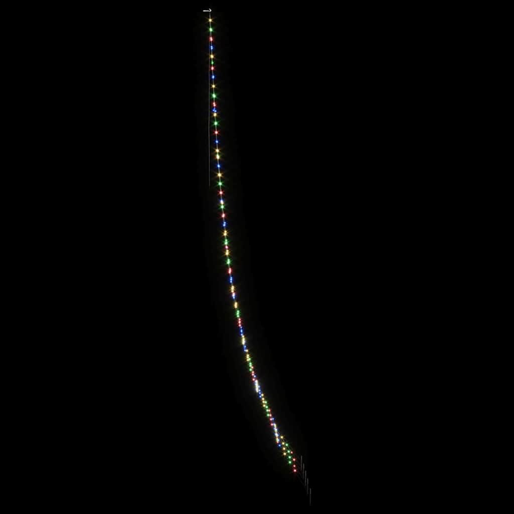 LED Kerstboom met 276 LED Multikleur 511 cm Metaal