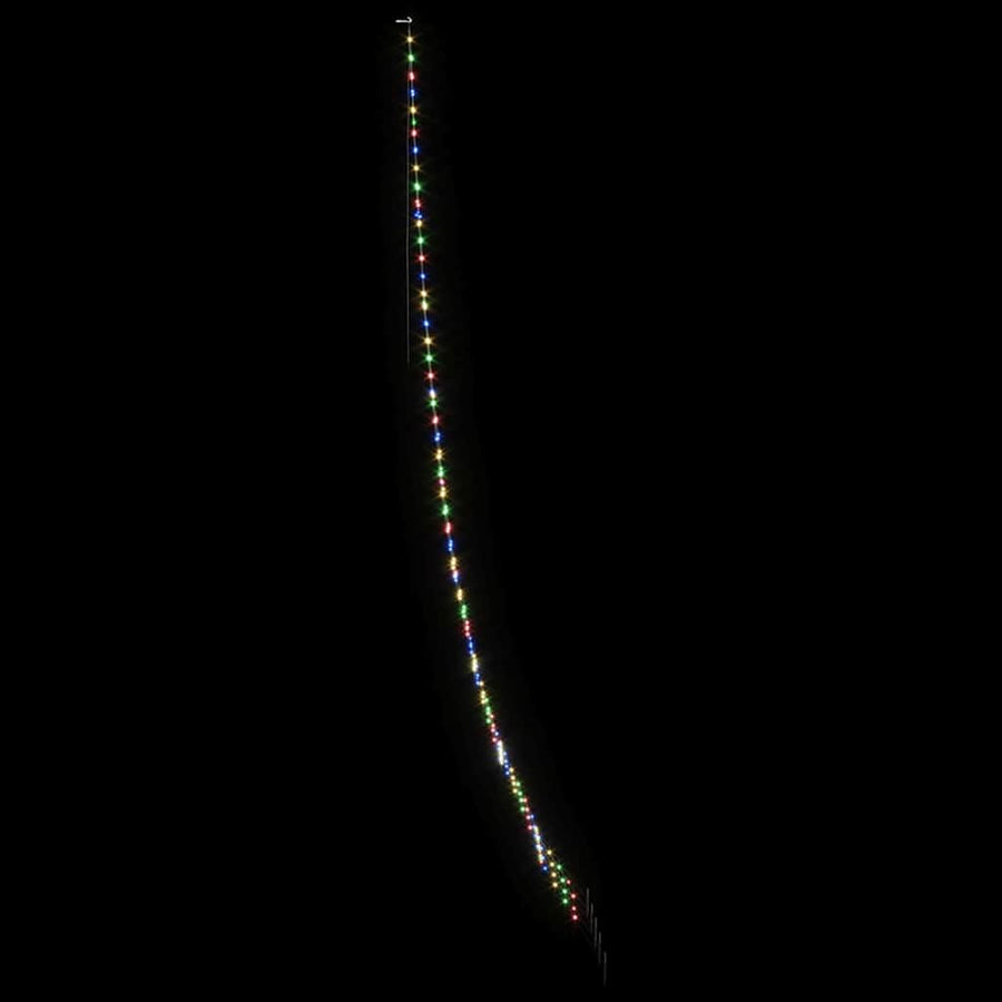 LED Kerstboom met 276 LED Multikleur 511 cm Metaal