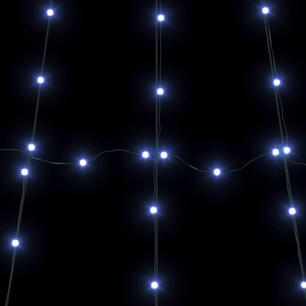 LED Kerstboom met 276 LED met grondpennen Blauw 511 cm Metaal