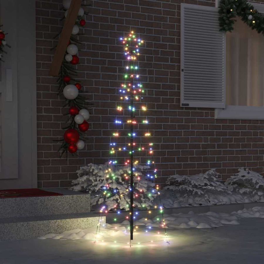 LED Kerstboom met 390 LED Multikleur 250 cm IJzer