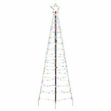LED Kerstboom met 390 LED Multikleur 250 cm IJzer