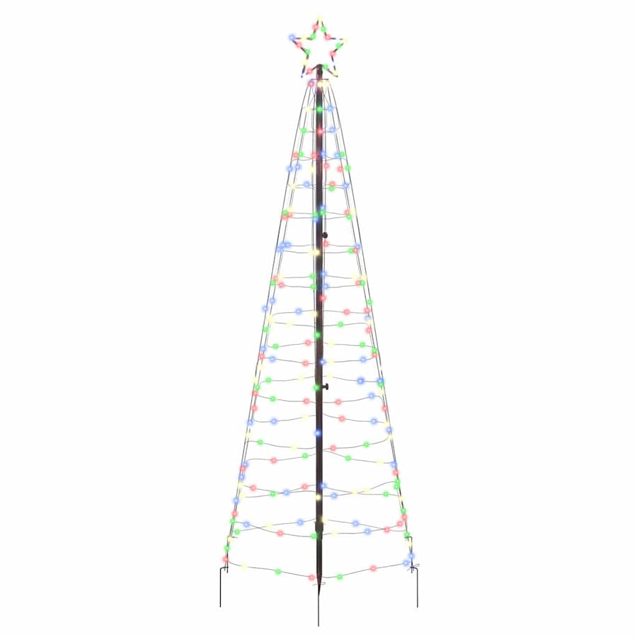 LED Kerstboom met 390 LED Multikleur 250 cm IJzer