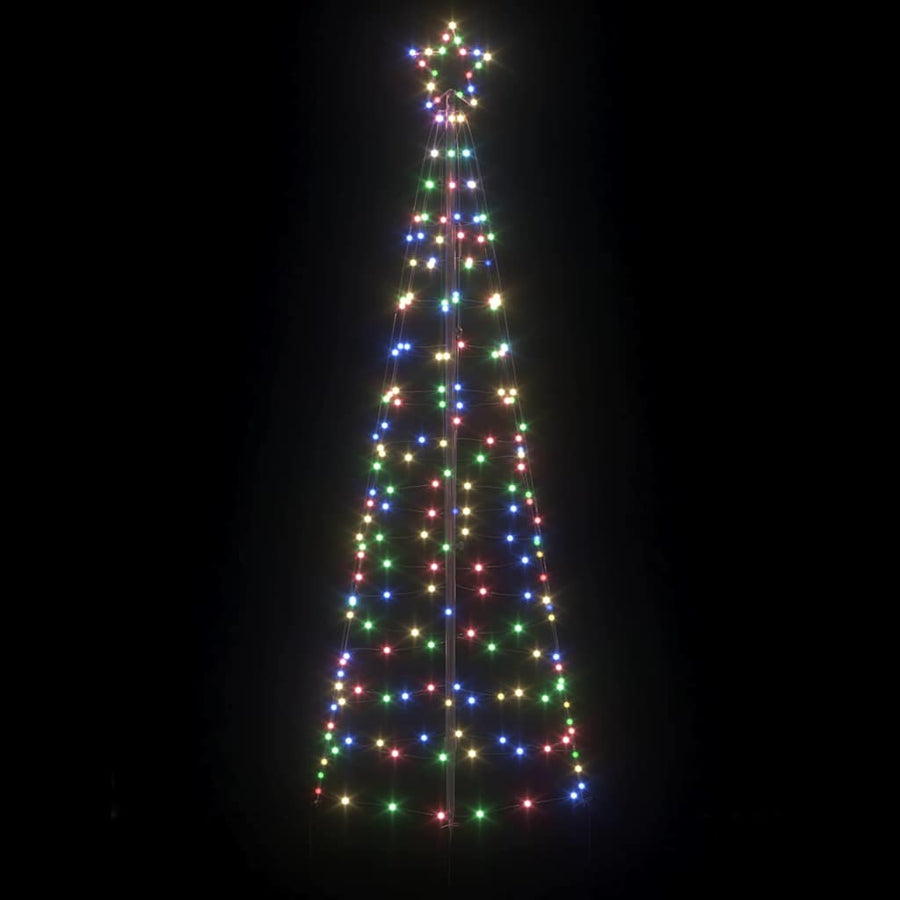 LED Kerstboom met 390 LED Multikleur 250 cm IJzer