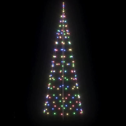 LED Kerstboom met 390 LED Multikleur 250 cm IJzer