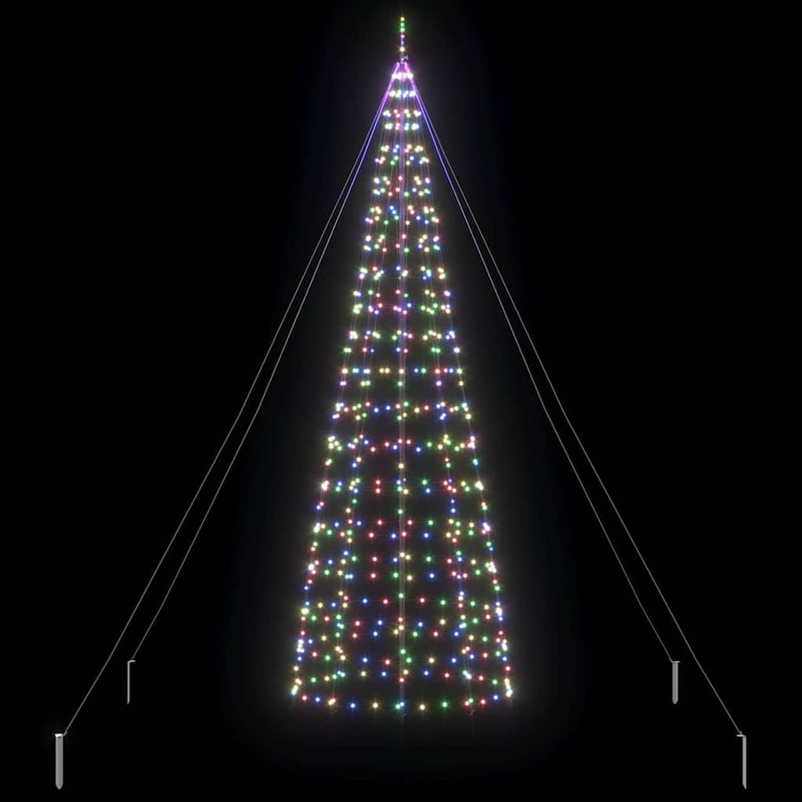 LED Kerstboom met 800 LED Multikleur 400 cm IJzer