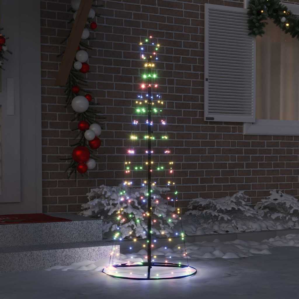 LED Kerstboom met 390 LED met standaard Multikleur 250 cm IJzer