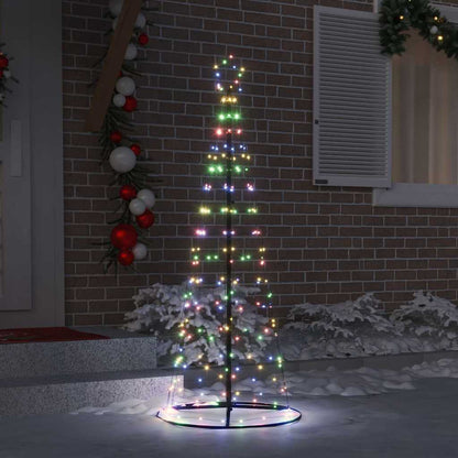 LED Kerstboom met 390 LED met standaard Multikleur 250 cm IJzer