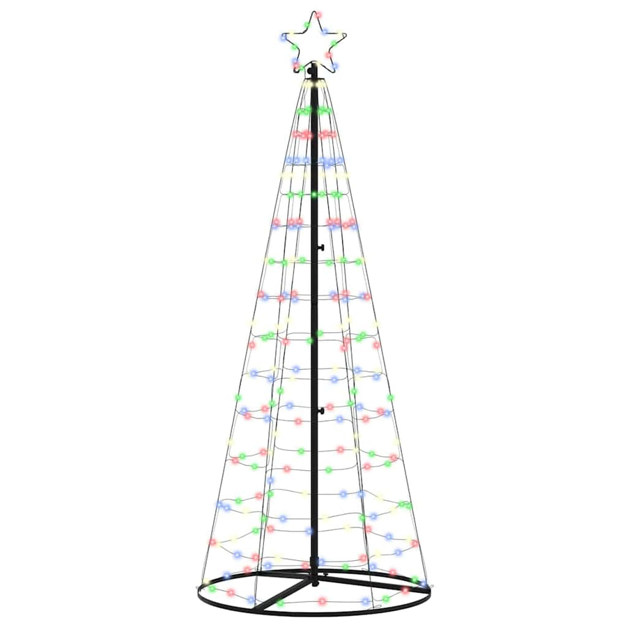 LED Kerstboom met 390 LED met standaard Multikleur 250 cm IJzer