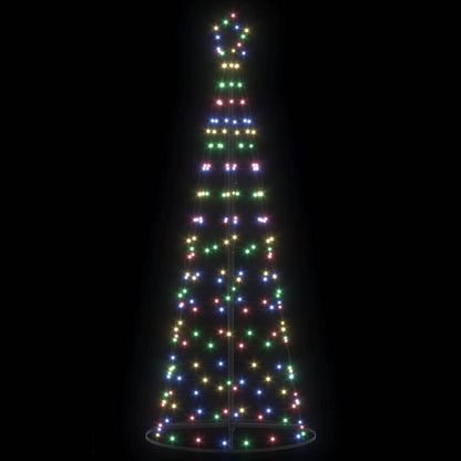 LED Kerstboom met 390 LED met standaard Multikleur 250 cm IJzer