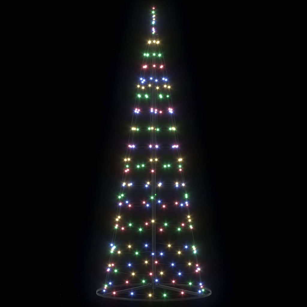 LED Kerstboom met 390 LED met standaard Multikleur 250 cm IJzer