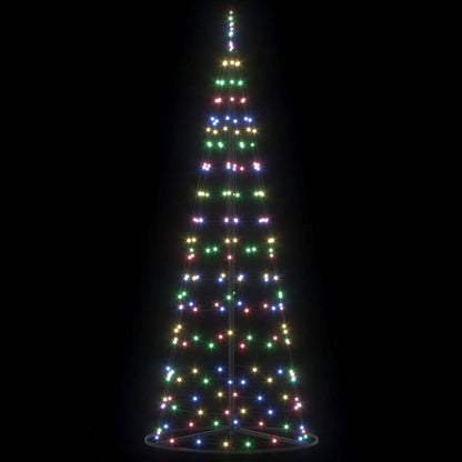 LED Kerstboom met 390 LED met standaard Multikleur 250 cm IJzer