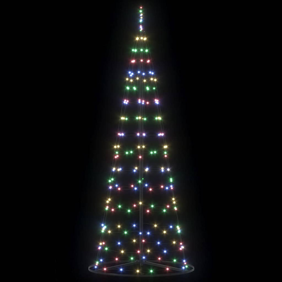 LED Kerstboom met 390 LED met standaard Multikleur 250 cm IJzer