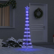 LED kerstboom blauw 190 cm