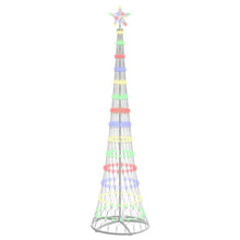 LED Kerstboom Multikleur 138.5 x 138.5 x 399 cm Metaal