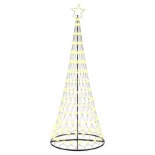 Led Kerstboom Met 295 Led Met Standaard 250 Cm Metaal 100 x 100 x 250 cm Warmwit