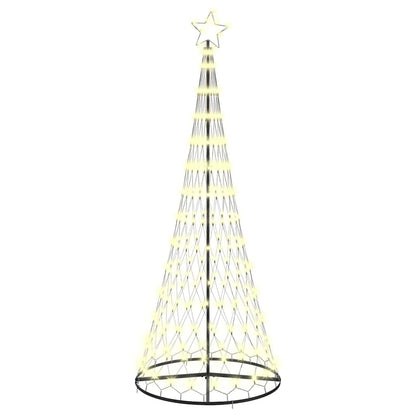 Led Kerstboom Met 295 Led Met Standaard 250 Cm Metaal 100 x 100 x 250 cm Warmwit