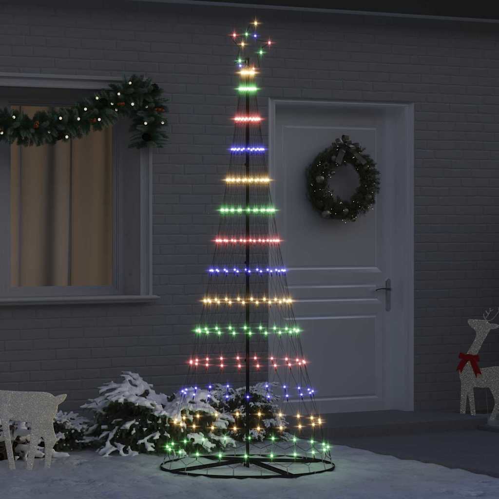 LED Kerstboom Meerkleurig 250 cm Metaal