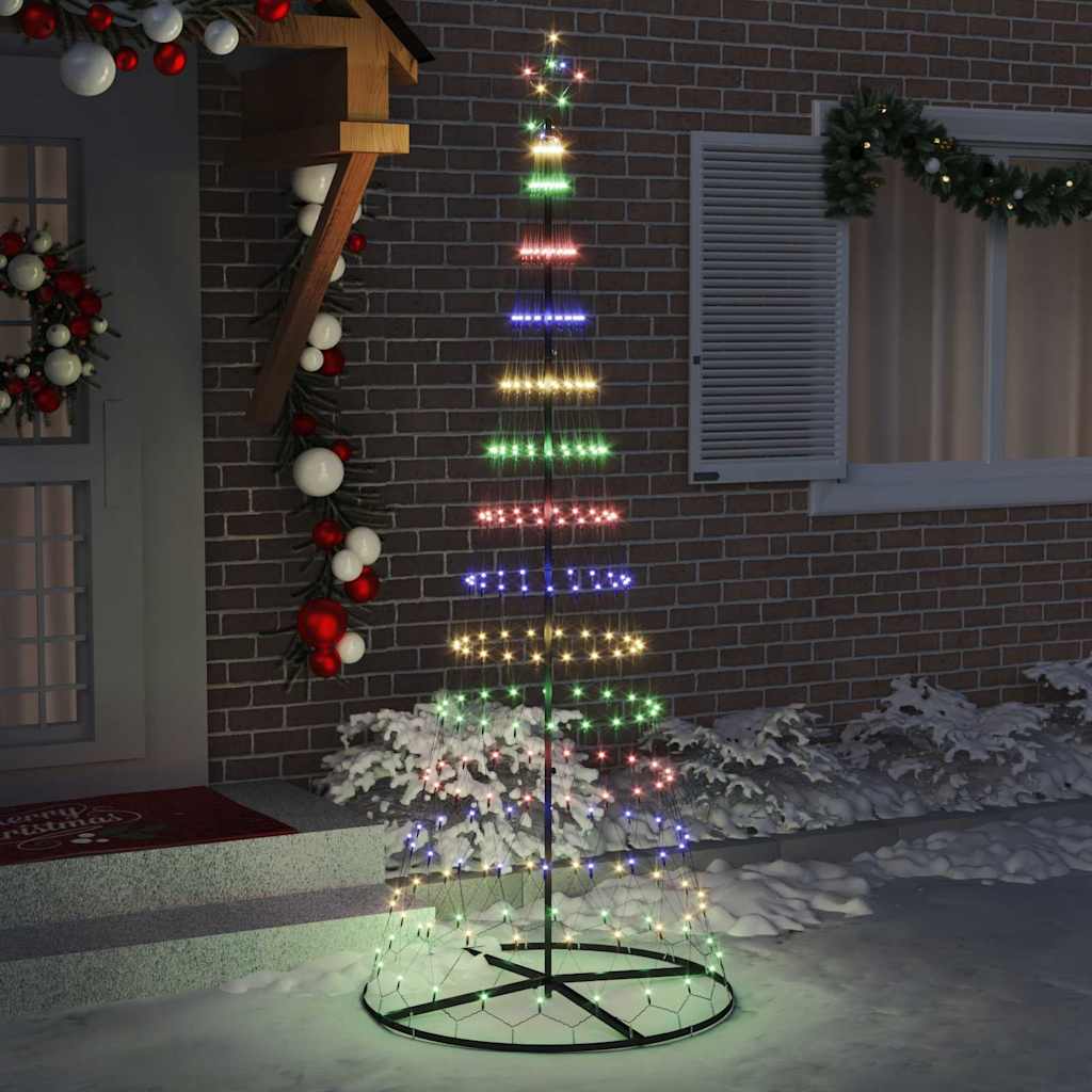 LED Kerstboom Meerkleurig 250 cm Metaal