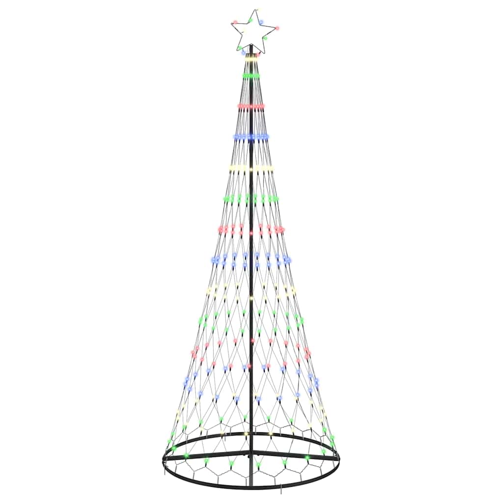 LED Kerstboom Meerkleurig 250 cm Metaal