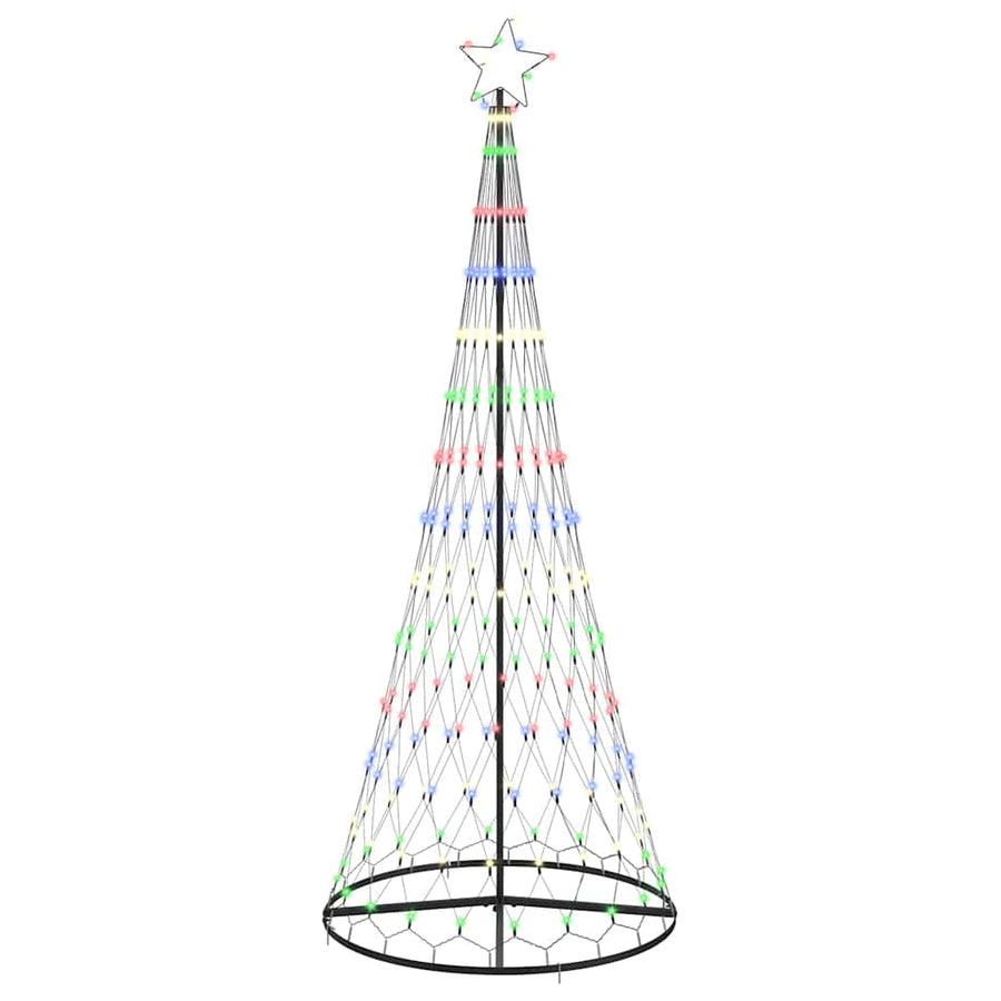 LED Kerstboom Meerkleurig 250 cm Metaal