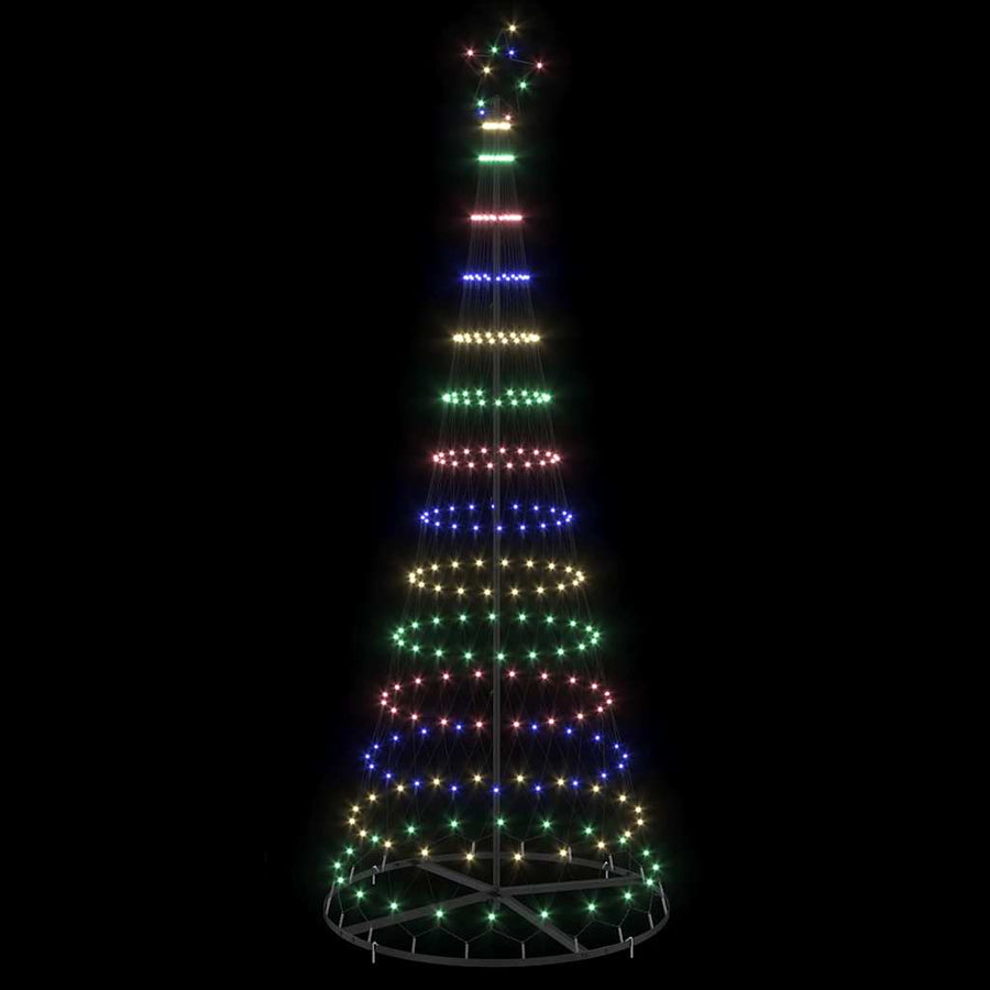 LED Kerstboom Meerkleurig 250 cm Metaal